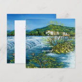 ARNO FLUSS, FLORENZ LANDSCHAFT LANDSCHAFT Einladun Einladung (Vorne/Hinten)