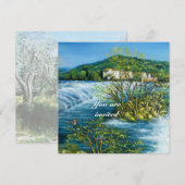 ARNO FLUSS, FLORENZ LANDSCHAFT LANDSCHAFT Einladun Einladung (Vorne/Hinten)