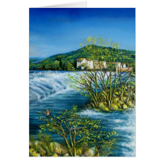 ARNO FLUSS ROVEZZANO Florence Italien (Vorne)