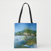 ARNO FLUSS ROVEZZANO Florence Italien Tasche (Vorderseite)