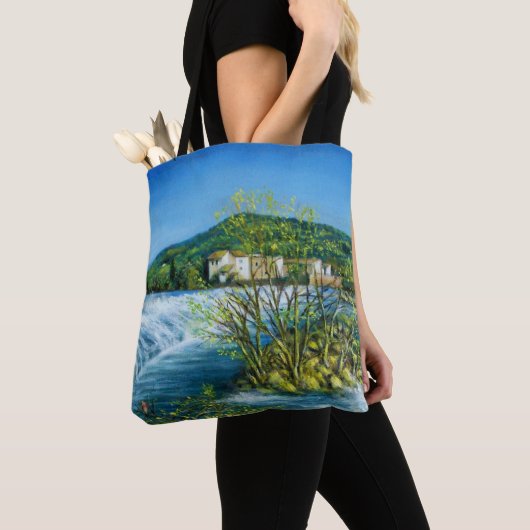 ARNO FLUSS ROVEZZANO Florence Italien Tasche (Von Nahem)