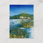 ARNO FLUSS ROVEZZANO Florence Italien Visitenkarte (Rückseite)