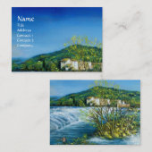 ARNO FLUSS ROVEZZANO Florence Italien Visitenkarte (Vorne/Hinten)