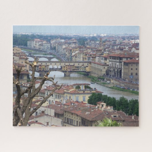 Arno und Ponte Vecchio Puzzle (Horizontal)