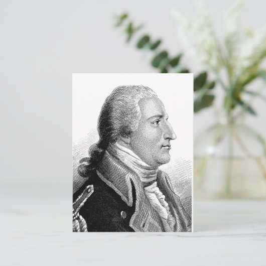 Arnold ~ Benedict/Revolutionär Officer Verräter Postkarte (Stehend Vorderseite)