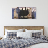 Arnold Böcklin - Die Insel der Toten Leinwanddruck (Insitu (Schlafzimmer))
