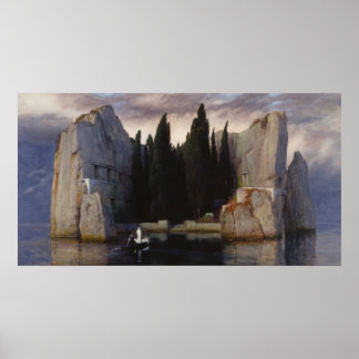 Arnold Böcklin - Die Insel der Toten Poster