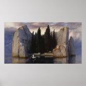 Arnold Böcklin - Die Insel der Toten Poster (Vorne)