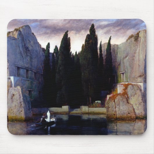 Arnold Bocklin Isle of the Dead Mousepad (Vorne)