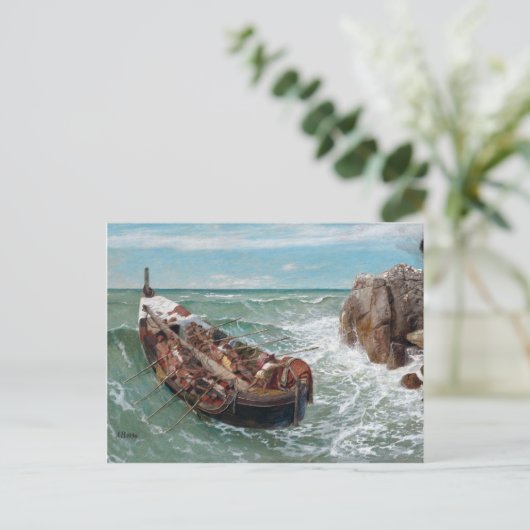 Arnold Böcklin Odysseus und Polyphemus Postkarte (Stehend Vorderseite)