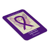 Arnold-Chiari Malformation Awareness Ribbon Magnet (Rechte Seite)