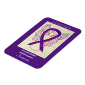 Arnold-Chiari Malformation Awareness Ribbon Magnet (Linke Seite)