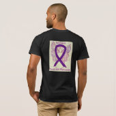 Arnold-Chiari Malformation Awareness Ribbon Shirts (Schwarz voll)