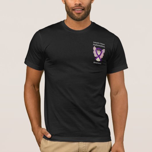 Arnold-Chiari Malformation Awareness Ribbon Shirts (Vorderseite)