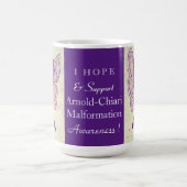 Arnold-Chiari Malformation Awareness Ribbon Tasse (Mittel)