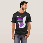 Arnold Chiari Malformation Awareness we All Fight T-Shirt (Vorne ganz)