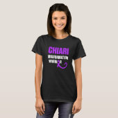 Arnold Chiari Malformation Warrior Fight Awareness T-Shirt (Vorne ganz)
