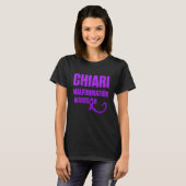 Arnold Chiari Malformation Warrior Fight Awareness T-Shirt (Vorne ganz)