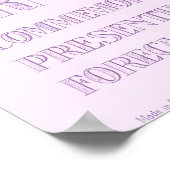 Arnold Constable Fashion Art Nouveau Jean-Dupas Poster (Ecke)