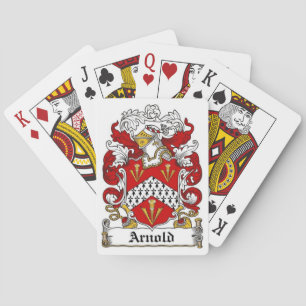 Arnold Family Crest Playing Cards Spielkarten