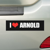 Arnold für Senator Autoaufkleber (Auf Auto)