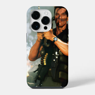 Arnold mit Arm Bazooka iPhone 14 Pro Hülle