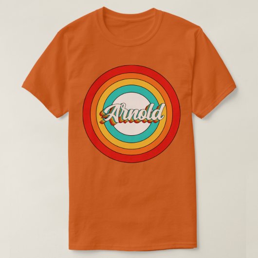 Arnold Name Shirt Vintag Arnold Circle (Design vorne)