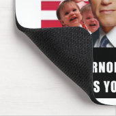 Arnold sagt mousepad (Ecke)