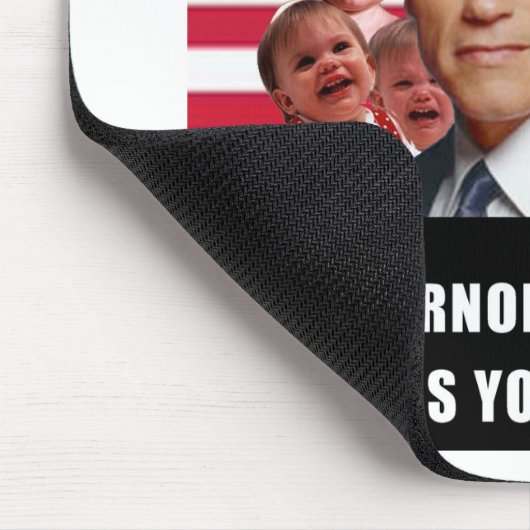 Arnold sagt mousepad (Ecke)