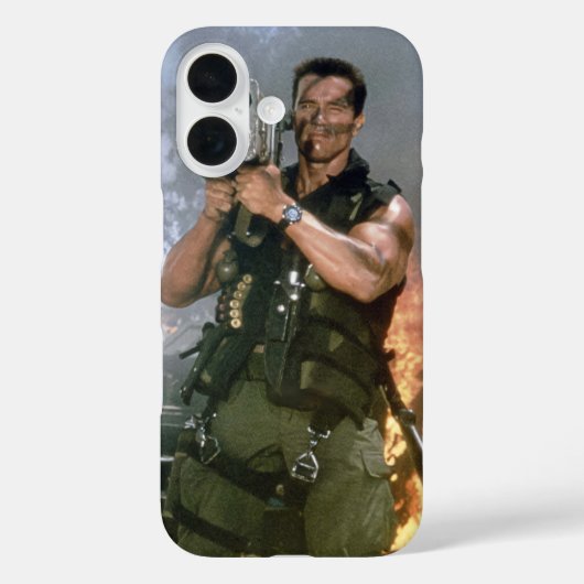 Arnold Schwarzeneger Rocket Shoot Case-Mate iPhone Hülle (Rückseite)