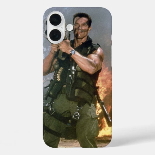Arnold Schwarzeneger Rocket Shoot Case-Mate iPhone Hülle (Rückseite)