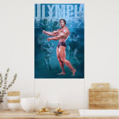 Arnold Schwarzenegger Herr Olympia Bodybuilding Poster (Küche)