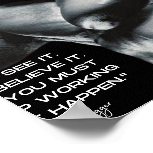 ARNOLD SCHWARZENEGGER - MACHEN SIE ES PASSIERT POSTER (Ecke)