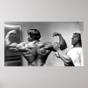 Arnold Schwarzenegger Vintag 4k Poster