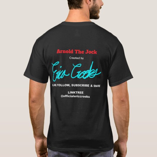 Arnold the Jock 2007 T-Shirt (Rückseite)