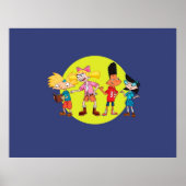 Arnold und Freunde Hey Poster (Vorne)