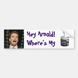 Arnolds anales Schmieröl Autoaufkleber