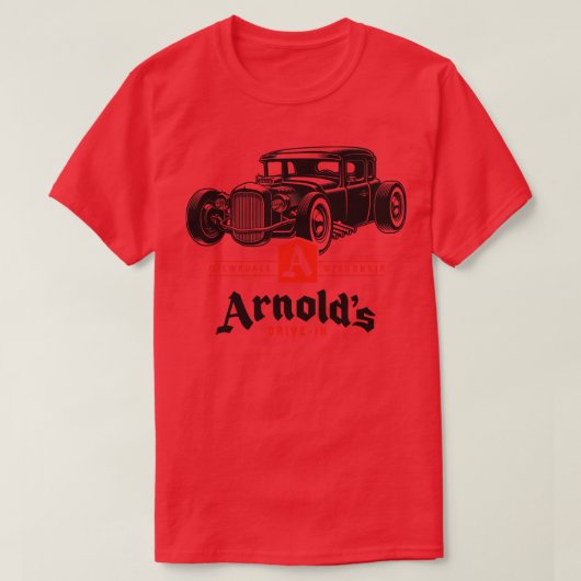 Arnolds Restaurant T-Shirt (Design vorne)