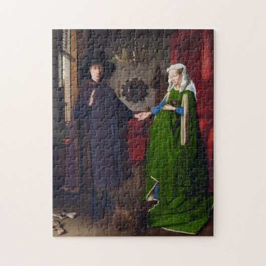 Arnolfini Portrait Jan van Eyck Puzzle (Vertikal)