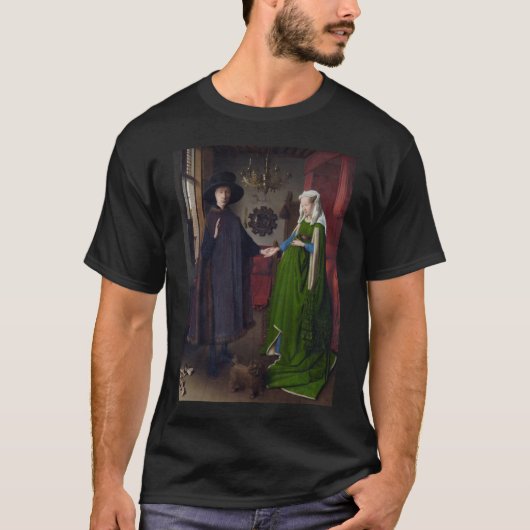 Arnolfini Portrait - Jan van Eyck T-Shirt (Vorderseite)