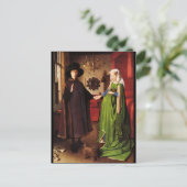 Arnolfini Portrait Postkarte (Stehend Vorderseite)