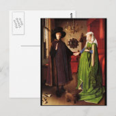 Arnolfini Portrait Postkarte (Vorne/Hinten)
