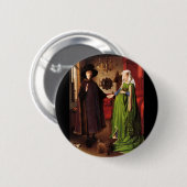 Arnolfini Porträt Button (Vorne & Hinten)