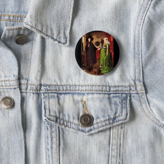 Arnolfini Porträt Button (Beispiel)