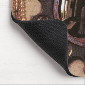 Arnolfini und Ehefrau-Porträt (Detail) Mousepad (Ecke)