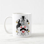 Arnot Familienwappen Kaffeetasse (Links)