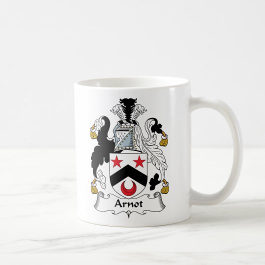 Arnot Familienwappen Kaffeetasse (Rechts)