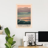 Arnside And Silverdale AONB Reiseplakat Poster (Heimbüro)
