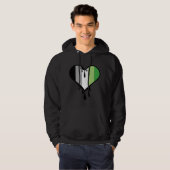 Aro Pride Dripping Heart Hoodie (Vorne ganz)