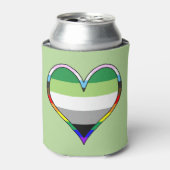 Aro Pride Heart Can Cooler Dosenkühler (Kanne Vorderseite)